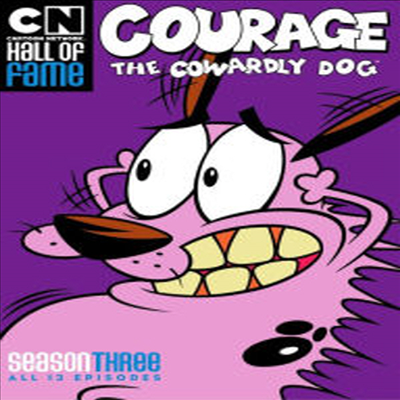 Courage The Cowardly Dog: Season Three (겁쟁이 강아지 커리지: 시즌 3)(지역코드1)(한글무자막)(DVD)