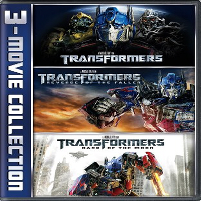 Transformers 3-Movie Collection: Transformers / Transformers: Revenge Of The Fallen / Transformers: Dark Of The Moon (트랜스포머 / 트랜스포머: 패자의 역습 / 트랜스포머 3)(지역코드1)(한글무자막)(DVD)