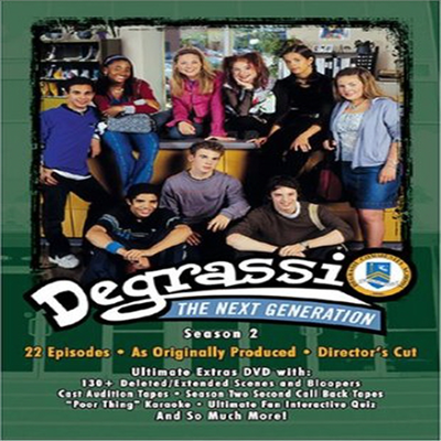 Degrassi Next Generation: Season 2 (드그래시)(지역코드1)(한글무자막)(DVD)