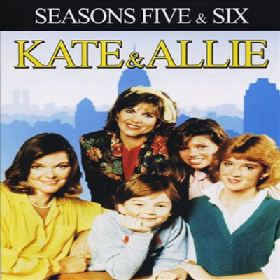 Kate &amp; Allie: Seasons 5 &amp; 6 (케이트 앤 앨리)(지역코드1)(한글무자막)(DVD)