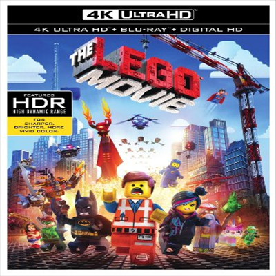 The Lego Movie (레고 무비) (Mastered in 4K)(한글무자막)(4K Ultra HD + Blu-ray + Digital HD) (2014)