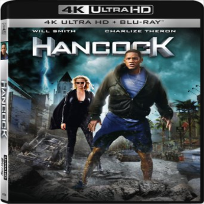 Hancock (핸콕) (4K Ultra HD + Blu-ray)(Mastered in 4K)(한글무자막)(Mastered in 4K)(Mastered in 4K)(Mastered in 4K)(Mastered in 4K)