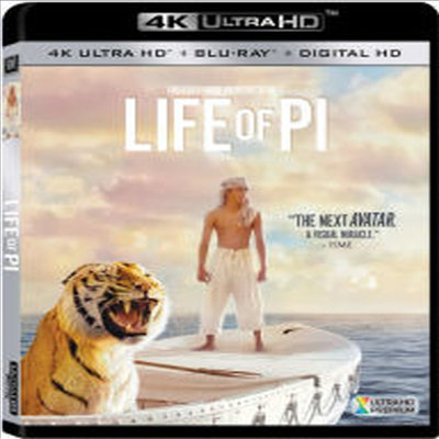 Life Of Pi (라이프 오브 파이) (한글무자막)(4K Ultra HD + Blu-ray + Digital HD)