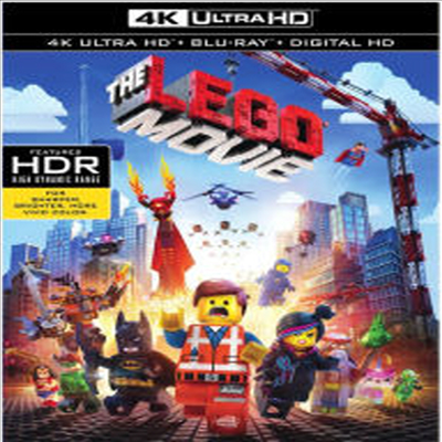 The Lego Movie (레고 무비) (한글무자막)(4K Ultra HD + Blu-ray + Digital HD)