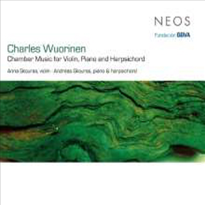 찰스 우리넨: 바이올린, 피아노 &amp; 하프시코드를 위한 작품집 (Charles Wuorinen: Chamber Music for Violin, Piano and Harpsichord)(CD) - Anna Skouras