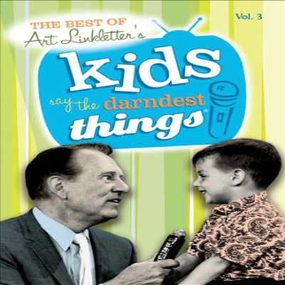 Best Of Kids Say The Darndest Things 3 (베스트 키즈) (지역코드1)(한글무자막)(DVD-R)