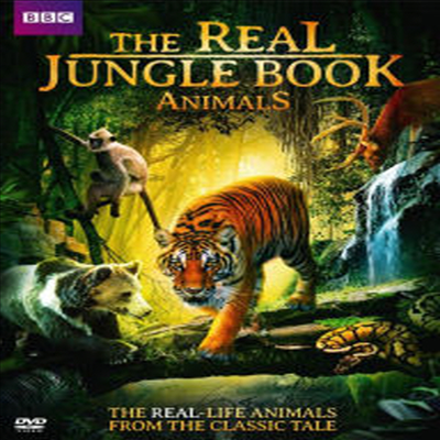 The Real Jungle Book Animals (더 리얼 정글 북 애니멀스)(지역코드1)(한글무자막)(DVD)