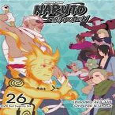 Naruto Shippuden: Uncut Set 26 (나루토 질풍전: 언컷 세트 26)(지역코드1)(한글무자막)(DVD)