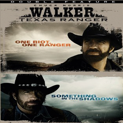 Walker Texas Ranger: One Riot, One Ranger / Something In The Shadows - Double Feature (시티 레인져: 원 라이엇, 원 레인저 / 섬띵 인 더 쉐도우스)(지역코드1)(한글무자막)(DVD)