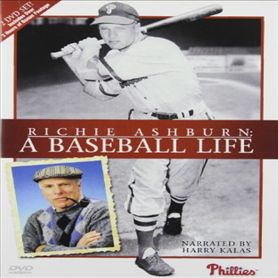 Richie Ashburn: A Baseball Life (리치 애쉬번: 어 베이스볼 라이프)(지역코드1)(한글무자막)(DVD)