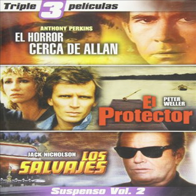 Suspenso Vol.2: El Horror Cerca De Allan / El Protector / Los Salvajes (엘 호러 설커 데 알렌 / 엘 프로텍터 / 로스 살바레스)(지역코드1)(한글무자막)(DVD)
