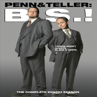 Penn &amp; Teller Bs: Eighth Season (팬 앤 텔러)(지역코드1)(한글무자막)(DVD)