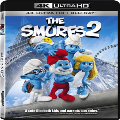 The Smurfs 2 (개구쟁이 스머프 2) (한글무자막)(4K Ultra HD + Blu-ray)