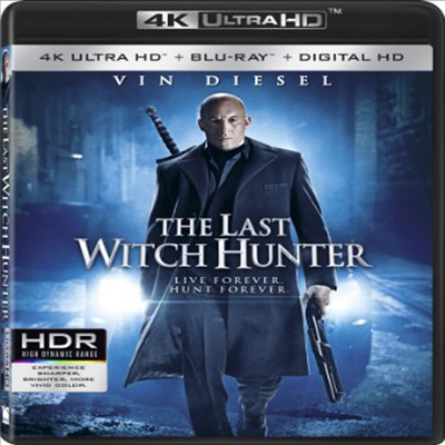 The Last Witch Hunter (라스트 위치 헌터) (한글무자막)(4K Ultra HD + Blu-ray + Digital HD)