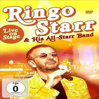 Ringo Starr &amp; His All Starr Band - Live On Stage 1989 (PAL방식)(DVD) (2016)
