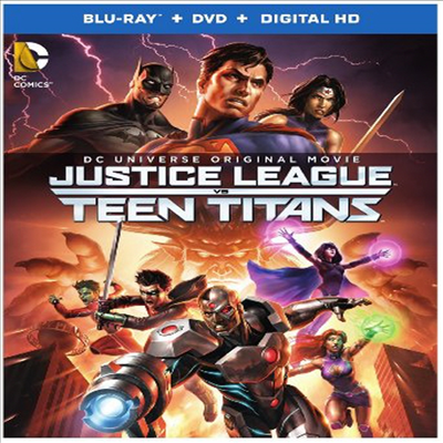 Justice League vs Teen Titans (저스티스 리그) (한글무자막)(Blu-ray)