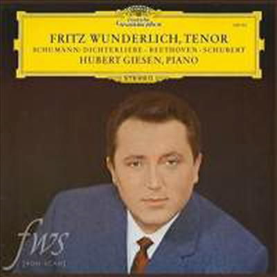 분덜리히가 노래하는 베토벤, 슈베르트 & 슈만: 가곡집 (Fritz Wunderlich - Beethoven, Schubert & Schumann: Lied) (180g)(LP) - Fritz Wunderlich