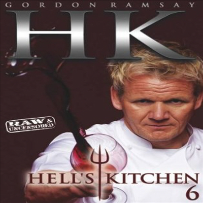 Hell&#39;s Kitchen: Season 6 Raw &amp; Uncensored (고든 램지)(지역코드1)(한글무자막)(DVD)