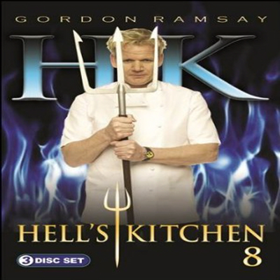 Hell&#39;s Kitchen: Season 8 (고든 램지)(지역코드1)(한글무자막)(DVD)