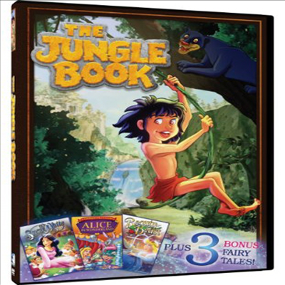Jungle Book / Snow White / Alice In Wonderland (정글북/백설공주/이상한 나라의 앨리스)(지역코드1)(한글무자막)(DVD)