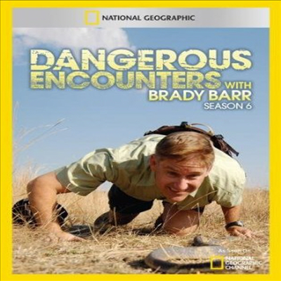 Dangerous Encounters With Brady Barr Season 6 (브래디 바의 추적자) (지역코드1)(한글무자막)(DVD-R)