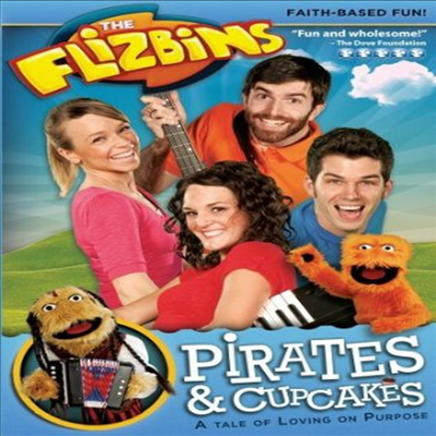 The Flizbins: Pirates &amp; Cupcakes (더 플리즈빈스: 파이레트 앤 컵케익스)(한글무자막)(한글무자막)(DVD)