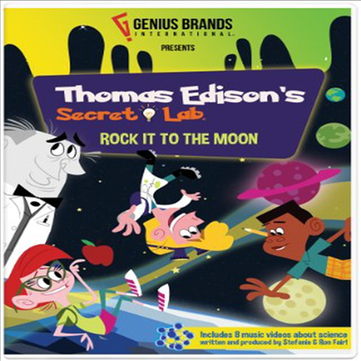 Thomas Edison's Secret Lab: Rock It To The Moon (락 잇 투 더 문)(지역코드1)(한글무자막)(DVD)