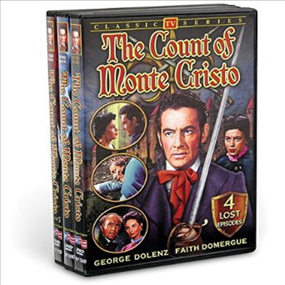 Count Of Monte Cristo Collection (몬테 크리스토 백작)(한글무자막)(DVD)