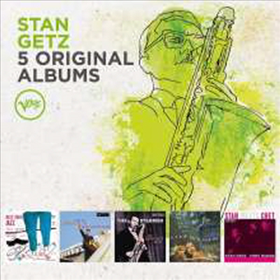 Stan Getz - 5 Original Albums (60 Jahre Verve) (5CD Boxset)