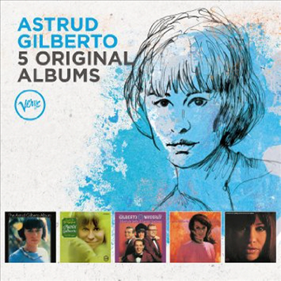 Astrud Gilberto - 5 Original Albums (With Full Original Artwork) (5CD Box Set)(Digipack)