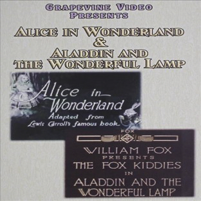 Alice In Wonderland / Aladdin & The Wonderful Lamp (이상한 나라의 앨리스)(지역코드1)(한글무자막)(DVD)