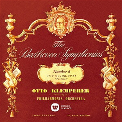 베토벤: 교향곡 6번 &#39;전원&#39; (Beethoven: Symphony No.6 &#39;Pastoral&#39;) (Remastered)(일본반)(CD) - Otto Klemperer