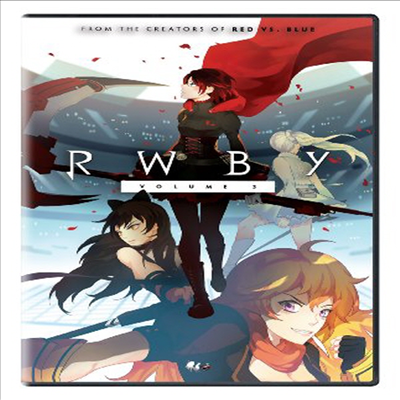 RWBY: Volume 3 (RWBY)(지역코드1)(한글무자막)(DVD)