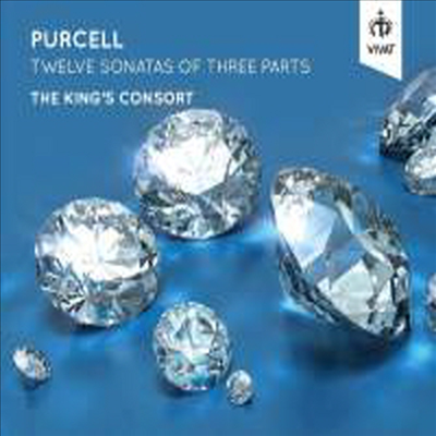 퍼셀: 3성부를 위한 12개의 소나타 (Purcell: Sonatas of 3 Parts Triosonaten Nos.1 - 12)(CD) - The King’s Consort