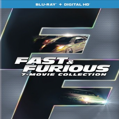 Fast & Furious 7-Movie Collection (분노의 질주) (한글무자막)(Blu-ray)
