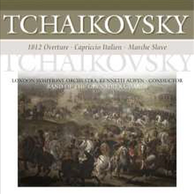 차이코프스키: 1812년 서곡, 이탈리아 기상곡, 슬라브 행진곡 (Tchaikovsky: 1812 Overture, Capriccio Italien, Marche Slave) (180G)(Vinyl LP) - Kenneth Alwyn