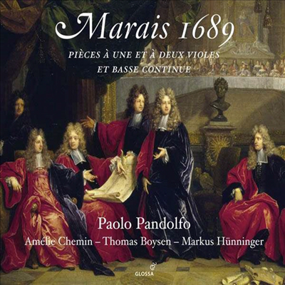 마랭 마레: 두 대의 비올라 다 감바를 위한 작품집 (Marin Marais: Works for Two Viola da gambas)(CD) - Paolo Pandolfo