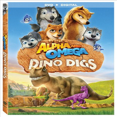 Alpha &amp; Omega: Dino Digs (알파 앤 오메가)(지역코드1)(한글무자막)(DVD)