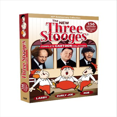 New Three Stooges: Complete Cartoon Collection (바보 삼총사)(지역코드1)(한글무자막)(DVD)