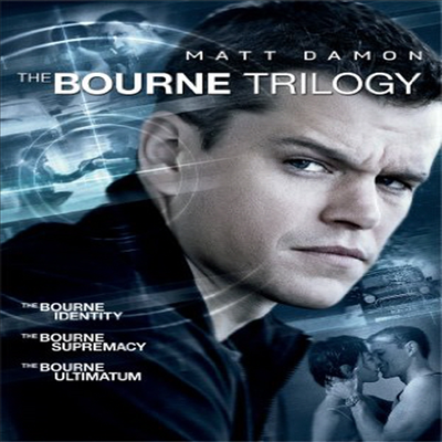 The Bourne Trilogy: The Bourne Identity / The Bourne Supremacy / The Bourne Ultimatum (더 본 트릴로지: 본 아이덴티티 / 본 슈프리머시 / 본 얼티메이텀)(지역코드1)(한글무자막)(DVD)
