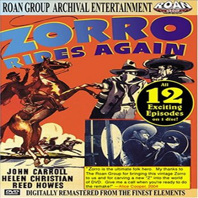 Zorro Rides Again (조로)(지역코드1)(한글무자막)(DVD)