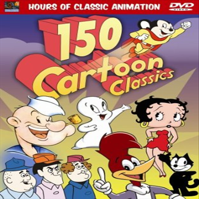 150 Cartoon Classics (150 카툰 클래식)(DVD)