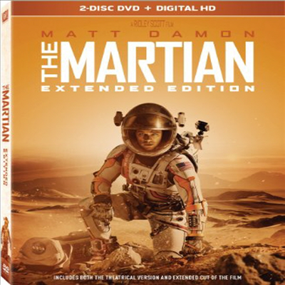 Martian: Extended Edition (마션)(지역코드1)(한글무자막)(DVD)