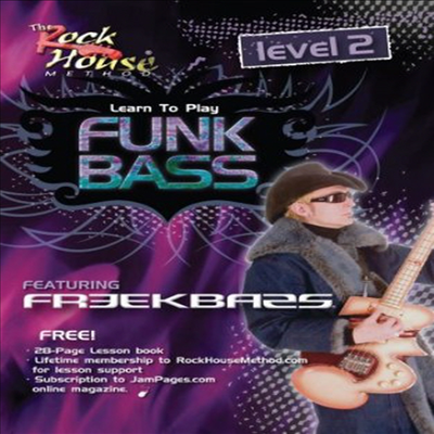 Freekbass, Learn to Play Funk Bass, Level 2 (훵크 베이스 기타)(한글무자막)(DVD)