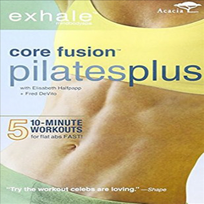 Exhale: Core Fusion Pilates Plus (필라테스)(지역코드1)(한글무자막)(DVD)