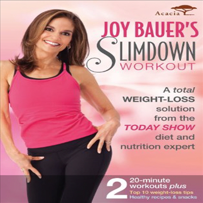 Joy Bauer's Slimdown Workout (슬림다운 워크아웃)(지역코드1)(한글무자막)(DVD)