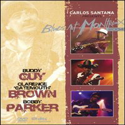 Carlos Santana/ Clarence &quot;Gatemouth&quot; Brown/ Bobby Parker/ Buddy Guy - Carlos Santana Presents: Blues At Montreux (지역코드1)(3DVD)