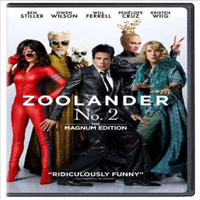 Zoolander 2 (쥬랜더 2 )(지역코드1)(한글무자막)(DVD)