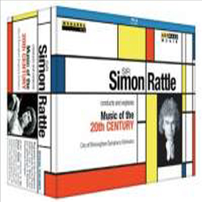 사이먼 래틀이 안내하는 20세기 음악의 역사 (Simon Rattle conducts and explores Music of the 20th Century) (3Blu-ray Boxset) (2016)(Blu-ray) - Simon Rattle