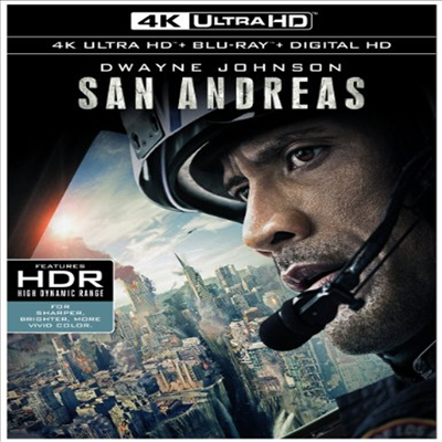 San Andreas (샌 안드레아스) (한글무자막)(4K Ultra HD + Blu-ray + Digital HD)